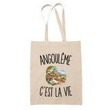 Tote Bag Beige Angoulême c’est la vie