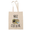 Tote Bag Beige Arles c’est la vie