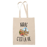 Tote Bag Beige Arras c’est la vie