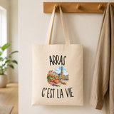 Tote Bag Beige Arras c’est la vie
