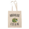 Tote Bag Beige Aubervilliers c’est la vie
