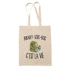 Tote Bag Beige Aulnay-sous-Bois c’est la vie