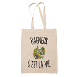 Tote Bag Beige Bagneux c’est la vie