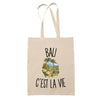 Tote Bag Beige Bali c’est la vie