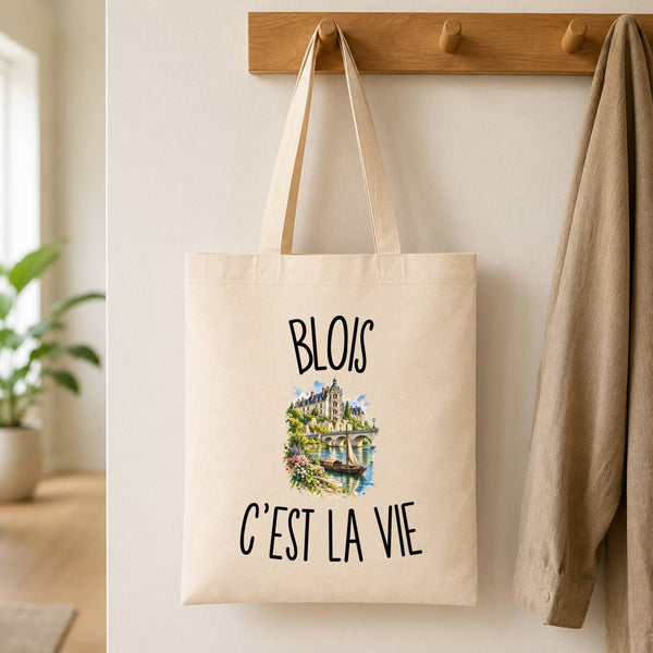 Tote Bag Beige Blois c’est la vie