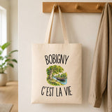 Tote Bag Beige Bobigny c’est la vie