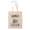 Tote Bag Beige Chambéry c’est la vie