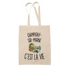 Tote Bag Beige Champigny-sur-Marne c’est la vie