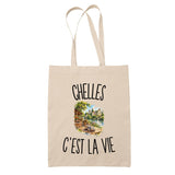 Tote Bag Beige Chelles c’est la vie