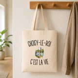 Tote Bag Beige Choisy-le-Roi c’est la vie