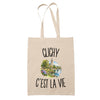 Tote Bag Beige Clichy c’est la vie