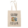 Tote Bag Beige Collioure c’est la vie