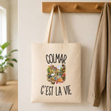 Tote Bag Beige Colmar c’est la vie