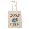 Tote Bag Beige Concarneau c’est la vie