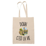 Tote Bag Beige Douai c’est la vie