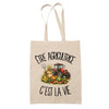 Tote Bag Beige Être agricultrice c'est la vie