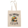 Tote Bag Beige Être animatrice c'est la vie