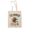 Tote Bag Beige Être imprimeur c'est la vie