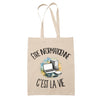 Tote Bag Beige Être informaticienne c'est la vie
