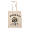 Tote Bag Beige Être maréchal-ferrant c'est la vie
