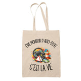 Tote Bag Beige Être moniteur d'auto-école c'est la vie