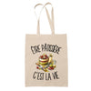 Tote Bag Beige Être pâtissière c'est la vie