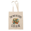 Tote Bag Beige Être prof des écoles c'est la vie