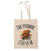 Tote Bag Beige Être psychiatre c'est la vie