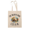 Tote Bag Beige Être tailleur de pierre c'est la vie