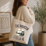 Tote Bag Beige Être traducteur c'est la vie