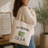 Tote Bag Beige Évry-Courcouronnes c’est la vie