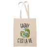 Tote Bag Beige Gagny c’est la vie