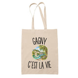 Tote Bag Beige Gagny c’est la vie
