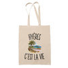 Tote Bag Beige Hyères c’est la vie