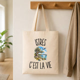 Tote Bag Beige Istres c’est la vie