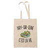 Tote Bag Beige Ivry-sur-Seine c’est la vie