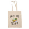 Tote Bag Beige Joué-lès-Tours c’est la vie