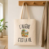 Tote Bag Beige L’Algérie c’est la vie