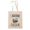 Tote Bag Beige L’Argentine c’est la vie
