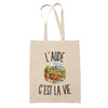 Tote Bag Beige L’Aude c’est la vie