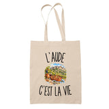Tote Bag Beige L’Aude c’est la vie
