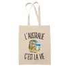 Tote Bag Beige L’Australie c’est la vie