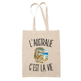Tote Bag Beige L’Australie c’est la vie