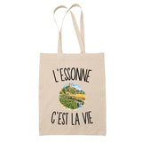 Tote Bag Beige L’Essonne c’est la vie