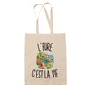 Tote Bag Beige L’Eure c’est la vie