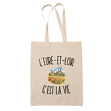 Tote Bag Beige L’Eure-et-Loir c’est la vie