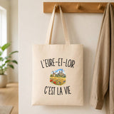Tote Bag Beige L’Eure-et-Loir c’est la vie