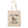 Tote Bag Beige L’Ille-et-Vilaine c’est la vie