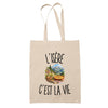 Tote Bag Beige L’Isère c’est la vie