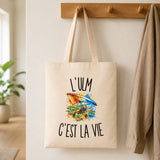 Tote Bag Beige L’Ulm c’est la vie